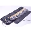 makeup brush set pouch