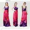 Kvinnor Sommar Boho Dress Vestidos Largos Robe Femme Beach Dress Plus Size Bohemian Maxi Dress XL-7XL