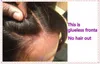 2022 Peruki gęstości mody Bluzy Brazylian Afro Kinky Curly Human Hair Silk Top Pełna koronka z naturalną linią włosów dla czarnych kobiet1442750