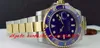 Original Box Certificate Top Quality Luxury Wristwatch Blue Ceramic Bezel Dial 116613 Rostfritt stål Automatiska män Mens Watch WA8110206