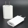 Настенный зарядное устройство US EU Plug Real 5V/1A Universal для iPhone мобильные телефоны 100 шт./Лот