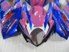 Kit de carenado plástico de alta calidad para Suzuki GSXR1000 07 08 carenados azul púrpura conjunto GSXR1000 2007 2008 OT13