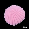 2017 Nueva Llegada 5 Colores Joyas Cajas de Regalo Mar Forma Cajas de Joyería Pendientes Pendientes Cajas Color Rosa