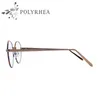 Lunettes optiques Cadre Super Léger Vintage Rond Original Lentille Claire Marque Designer Hommes Femmes Lunettes Avec Boîte