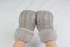 Knitted Woolen Mittens Good Quality Soft Warm Winter Women Gloves Pure 5 Colors Whole4583409