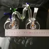 Cachimbo de água de vidro da bicicleta, cachimbos de água bongos de vidro hooakahs duas funções para plataformas de petróleo bongos de vidro