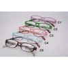 Hurtownia owalne czytniki z tworzyw sztucznych damskich zielony tanie mody czytanie okularów okulary różowy z nitami siła powiększenia niebieski