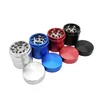 Super Small Mini 4 -lagers metalltobakshand Herbal Grinder - Rörtillbehör för män