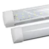 مخزون في الولايات المتحدة + 4ft 8ft LED LID Light 72W T8 LED Tube 8 أقدام جوانب مزدوجة 384LELS 6800 LUMENS AC 110-240V