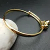 Classic Baby Bell Bracelet Bangles High Quality 24K Yellow Gold Plated Bracelet Bangles for Babies Kids Children Driop Shipping