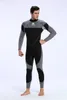 2017 Yeni Tasarım Erkek 3mm Profesyonel Dalış Wetsuit Tek Parça Uzun Kollu Şnorkel Sörf Sörfleri Wetsuit6184304