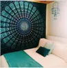 Elefante Mandala Arazzo Hippie Appeso a parete Arazzi Telo mare Tappetino yoga Coperta da picnic 210 * 150 cm Cuscinetti per esterni3421605