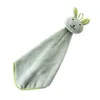 New towel Coral velvet rabbit modeling towel kitchen wipes cartoon clean Towel Wipe the cloth IC850