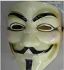 Vendetta Team Guy Fawkes Masquerade Halloween Carnaval Mask (volwassen grootte), 40 g, lichtgeel, 1pc / lot CPA