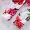 Baby Girls Clothes Newborn Infant Toddler Kids Long Sleeve Top Shirt Dress +Pant 2Pcs Flower Outfit Baby Girls Clothing Sets