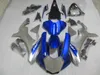 Литьевая форма высокого качества обтекатель комплект для Yamaha YZF R1 09 10 11-14 серебряный синий обтекатели комплект YZF R1 2009-2014 OY19