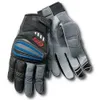 Motorcykel Motorrad Rally Black Red Leather Gloves GS Cycling Gloves2997