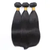 Ruma cheveux couleur naturelle 3 faisceaux même longueur cheveux raides non transformés peuvent être bouclés et teints brillants tissages de cheveux humains