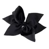 varmförsäljning! 10 tums boutique Grosgrain Ribbon Bow Girls Hairpins Big Bowknot Hair Clip Hårtillbehör 196 Färger tillgängliga! 24pcs /