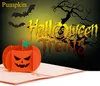 Halloween-pompoen 3d pop-up kaarten voor Halloween decoraties partij wenskaart uitnodigingskaart voor een hele feest van verschrikkingen en thrillers