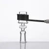 DABS DHL Elektrische Diamond Knot Quartz Nail Enail Double Stack Frosted Combinatie voor 20 mm verwarmingspoel