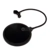 Estúdio de transmissão microfone pop filtro titular braçadeira mike windscreen popfilter máscara shied para falar gravação vídeo microfone suporte sh6418861