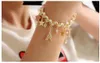 Armband Anklet Dubbel Gebruik Eiffeltoren Star Bloem Poker Kaart Liefde Koreaanse Mode Accessoires Korting China Sieraden Zwart Roze Witte PU