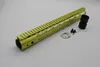 15 '' pouces Keymod Handguard Rail Free Float Mount Systems Ultralight Noir/Rouge/Tan/Bleu/Gris/Violet/Verre Vert/Olive Vert