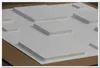 Новое прибытие 3D ПВХ настенная панель для гостиной водонепроницаемый Европа искусства стикер стены для фона 3D тиснением твердые обои 50 * 50 см за шт