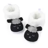 Ciepłe noworodki dla maluchów zimowe pierwsze spacerowiki zwierzę zwierzęta dziewczyny chłopcy buty miękkie botki śnieżne futra na 0-18m