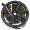 5 M Adresowalny RGB LED Strip WS2811 Pixel Light LED LED 5050 LED Strip 12 V Cyfrowe Światła Kolorowe 30leds 10Pixels Black PCB IP20 Elastyczna taśma