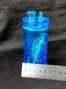 Narghilè acrilico trasparente - pipa per narghilè in vetro Gong in vetro - piattaforme petrolifere bong in vetro pipa per narghilè in vetro - vaporizzatore vap