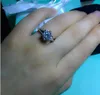 100% 925 Стерлинговые серебряные обручальные кольца для женщин Classic 6 Prong 1 CT Sona CZ Diamond Обручальное кольцо наборы свадебных украшений
