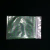 100 pièces 11.5x7.5cm PE Transparent voyage sac en plastique cadeau emballage sacs pour collier bijoux petits clairs auto-joint sacs