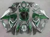 100% Injection molded fairing kit for Suzuki GSXR1000 09 10 11 12 green black fairings set gsxr 1000 2009-2012 IT26