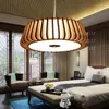 Willlustr Handmade Bamboo Pendant Lamp Wood Suspension Light Modern Nordic Cake Cake Lighting Hotoral Hotel Restaurant Cafe