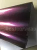 Vinyle d'enveloppe de voiture brillante Violet Gloss Cameleon Gloss Vinyle avec bulle d'air Syndicat de véhicule gratuit Couvre de la feuille de flop Taille: 1,52 * 20m / rouleau 5x67ft