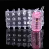 Penis Sleeve Rings Silicone Men Crystal Delay Lock Sex Product Vibrator Cock Ring Delay Ring 17417