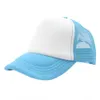 Оптом - летние равнинные дальнобойщика сетки шляпа шляпа привязки пустой бейсболка регулируемый размер