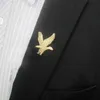 Wholesale 12 Pcs Unisex Eagle Shirt Brooch Pin Collar Button Stud Brooches Women Men Jewelry