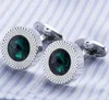 Crystal Cuff links Top Quality Lawyer Groom Wedding Cufflinks Shirt Cuffs Para Camisas Gemelos Free Shipping