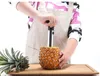 DHL Creatieve roestvrijstalen fruit ananas corer ananass licers keukengereedschap ananas peeler parer mes 50 stks
