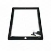 50 pcs Painel de vidro de tela de toque com digitador para ipad 2 3 4 preto e branco frete grátis