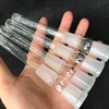 Glass Downstem 14mm 18mm Thick Glass Down stems Diffuser With 6 Armed for Glass Bongs Water pipe Over 100Pcs Free DHL