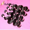 4pcs/lot 11A Top Grade One Donor Human Hair Bundle Brazilian Indian Malaysian Peruvian Unprocessed Hair Weaves Body Wave can be dyed to 613 Bella Hair