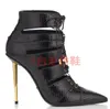 2017 summer lace up ankle boots black leather gladiator booties women mujer botas gold strappy heel point toe motorcycles bota party shoes