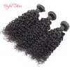 7А наращивание волос для волос глубокая волна 100 грамм странные кудрявые черные волосы бразильские волосы тело плетение черная девственница необработанная для женщин