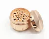 Herb Grinder 4 lagen 63mm mentale zinklegering slijpmachines voor droge tabak kruiden kruidenmolen pollen catcher crusher-slijper