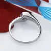 Хрустальное бриллиантовое кольцо для женщин мода ювелирные изделия обручальные обручальные кольца падение корабля