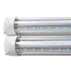 Tubo integrado T8 8 pés 72 watts Tubo de luz em forma de V LED T8 4 pés 5 pés 6 pés 8 pés Porta do refrigerador Congelador Iluminação LED